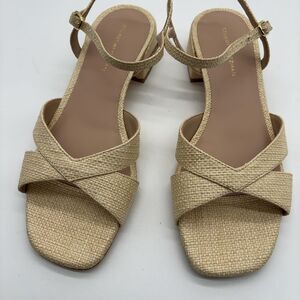 Stuart Weitzman Raffa Miami Block Heel Sandal Size 8.5